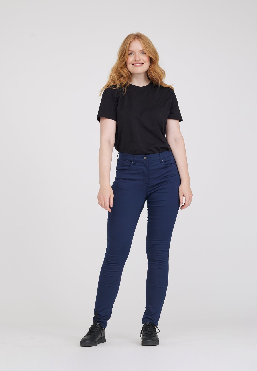 Silhouette Laurie | Laura Slim - Medium Length - Navy