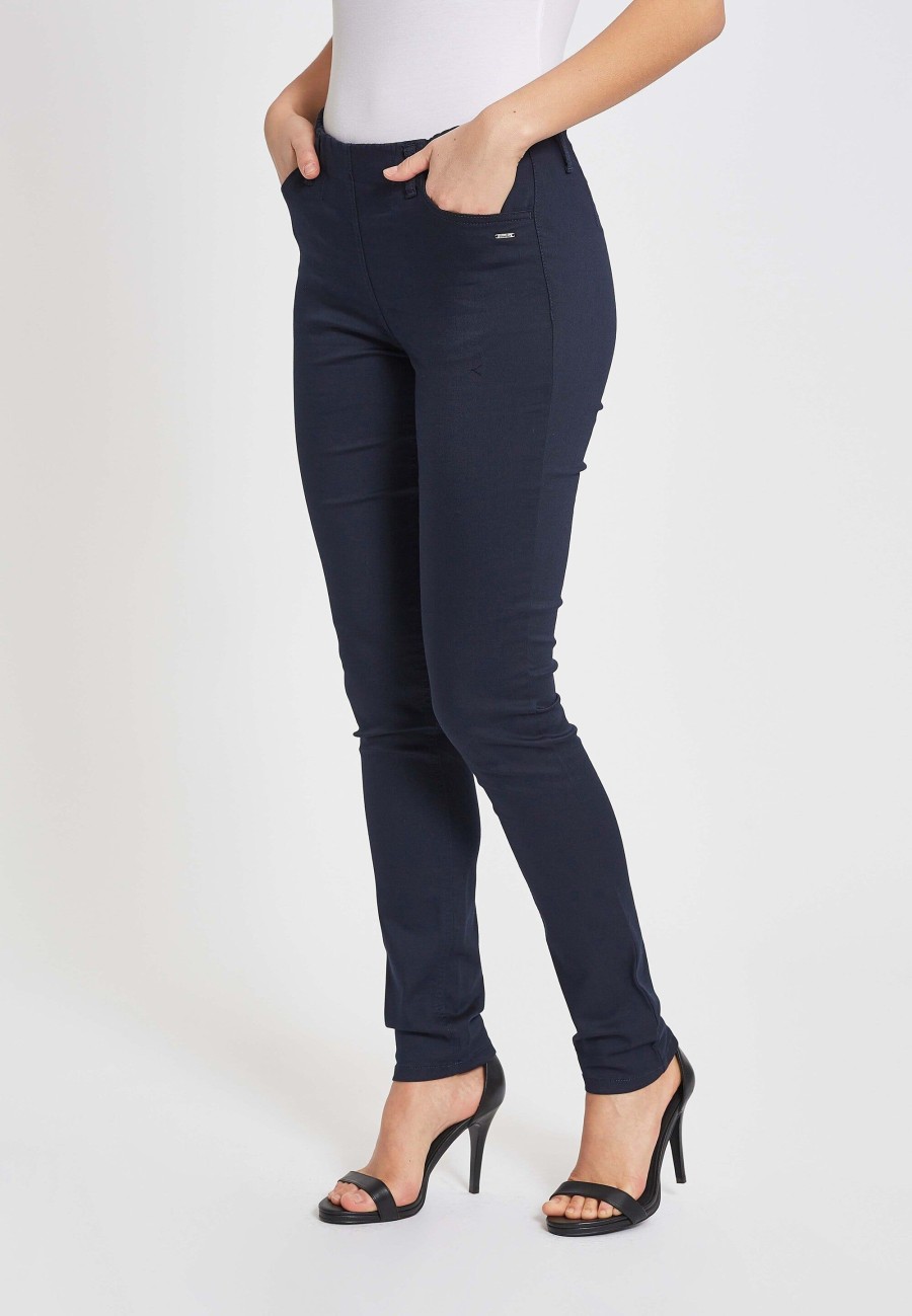 Silhouette Laurie | Grace Slim - Medium Length - Navy