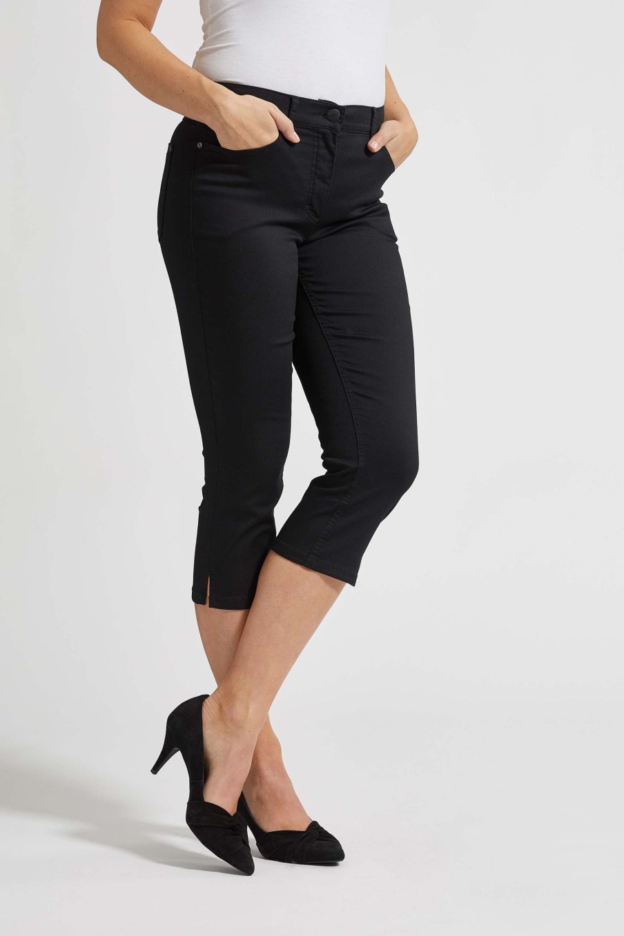 Silhouette Laurie | Laura Capri Slim - Black