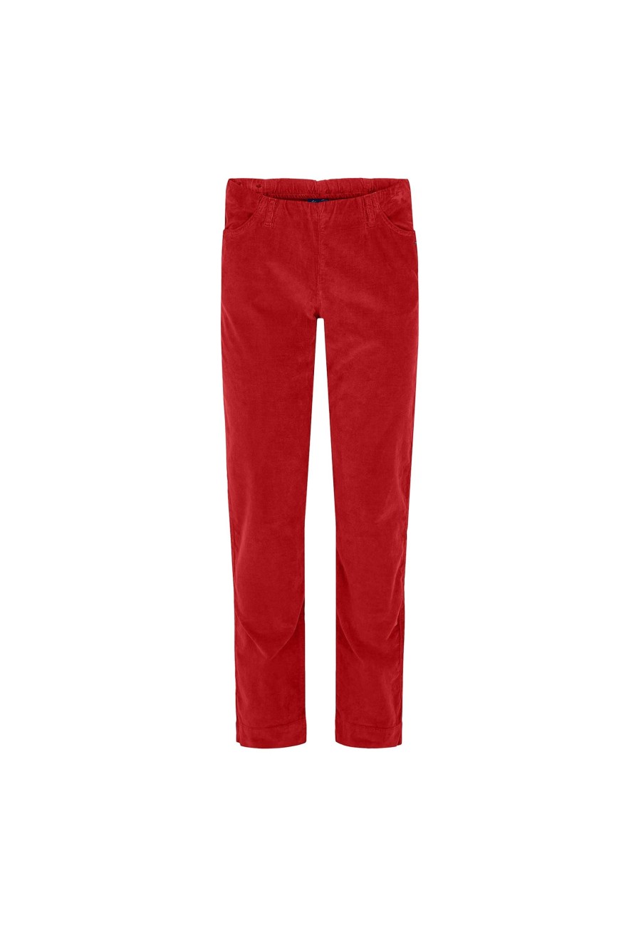 Silhouette Laurie | Kelly Regular Corduroy - Medium Length - Chili