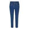 Silhouette Laurie | Laura Slim Crop - Medium Blue Denim