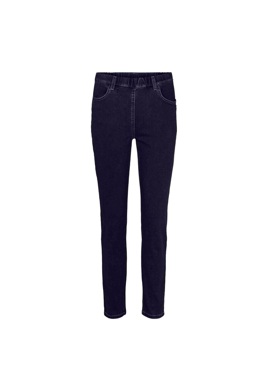 Silhouette Laurie | Grace Slim - Short Length - Dark Blue Denim