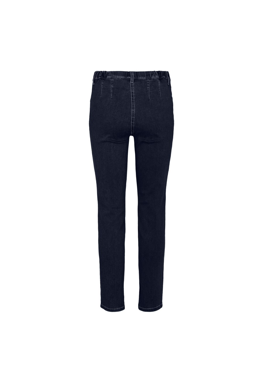 Silhouette Laurie | Grace Slim - Short Length - Dark Blue Denim