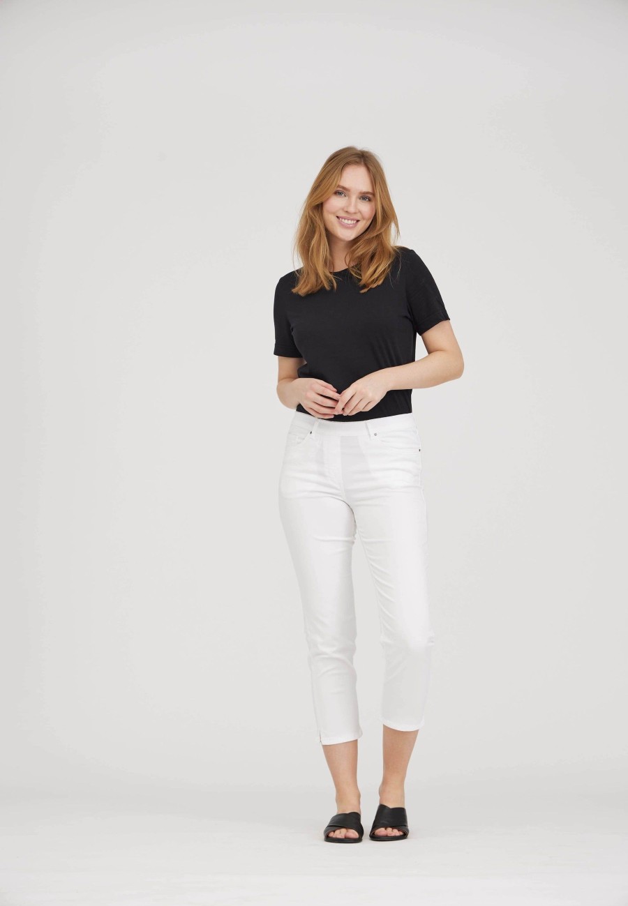 Silhouette Laurie | Hannah Regular Crop - White