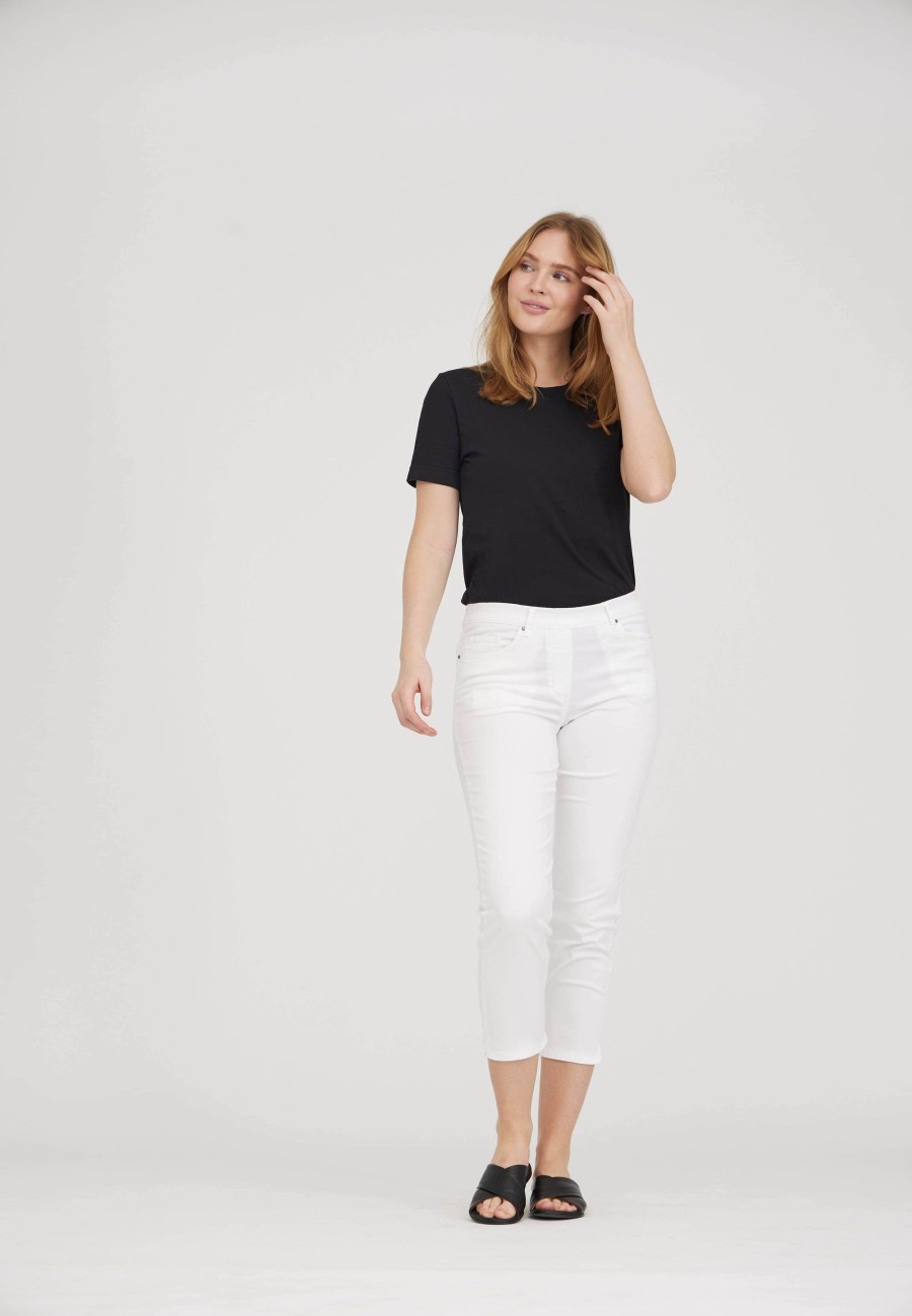 Silhouette Laurie | Hannah Regular Crop - White