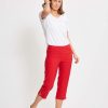 Silhouette Laurie | Anabelle Regular Capri Medium Length - Red