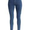 Length Laurie | Olivia Skinny - Medium Length - Medium Blue Denim