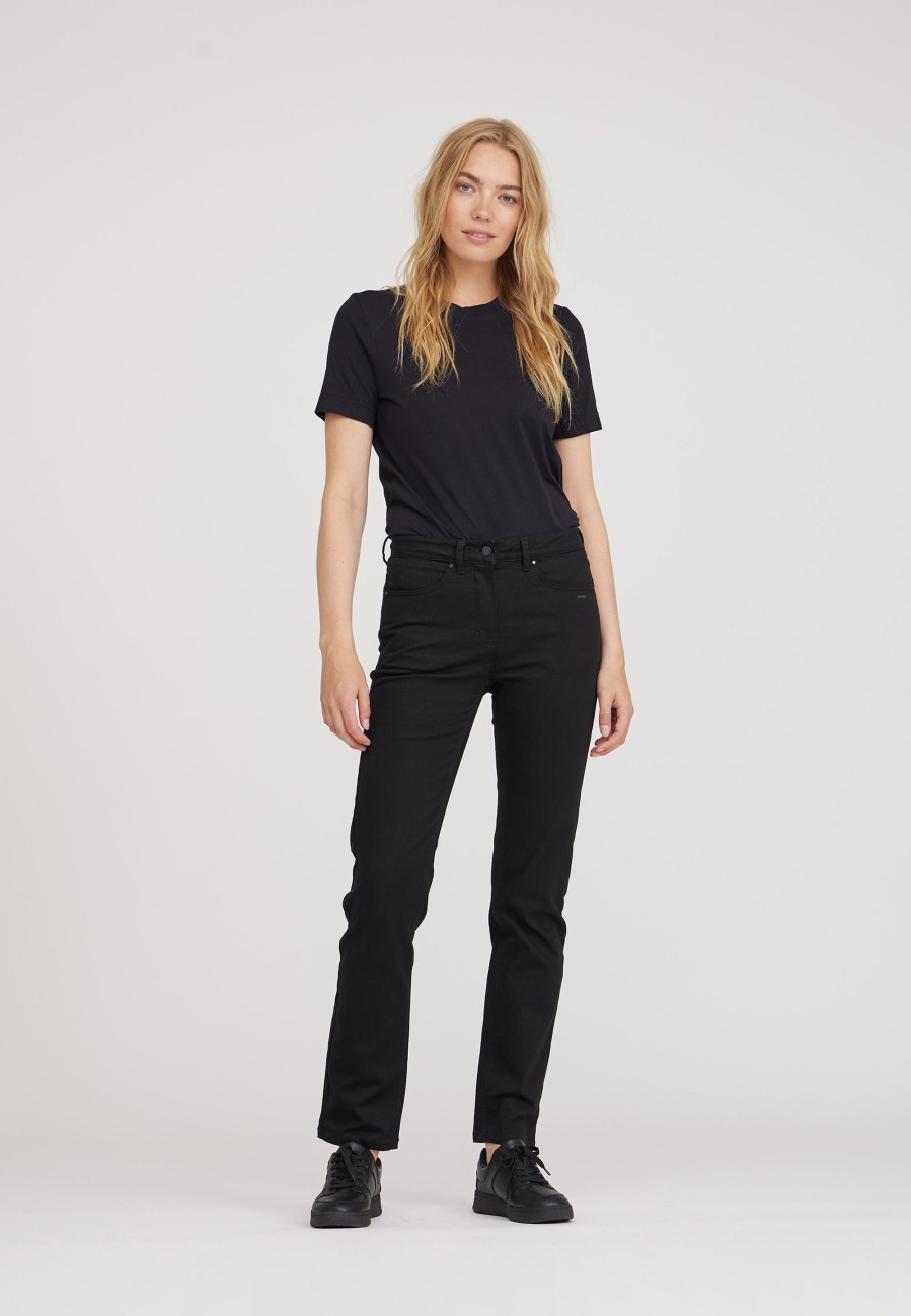 Silhouette Laurie | Charlotte Regular - Medium Length - Black Ultimate Black