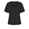 Tops Laurie | Ingrid Jersey T-Shirt - Black