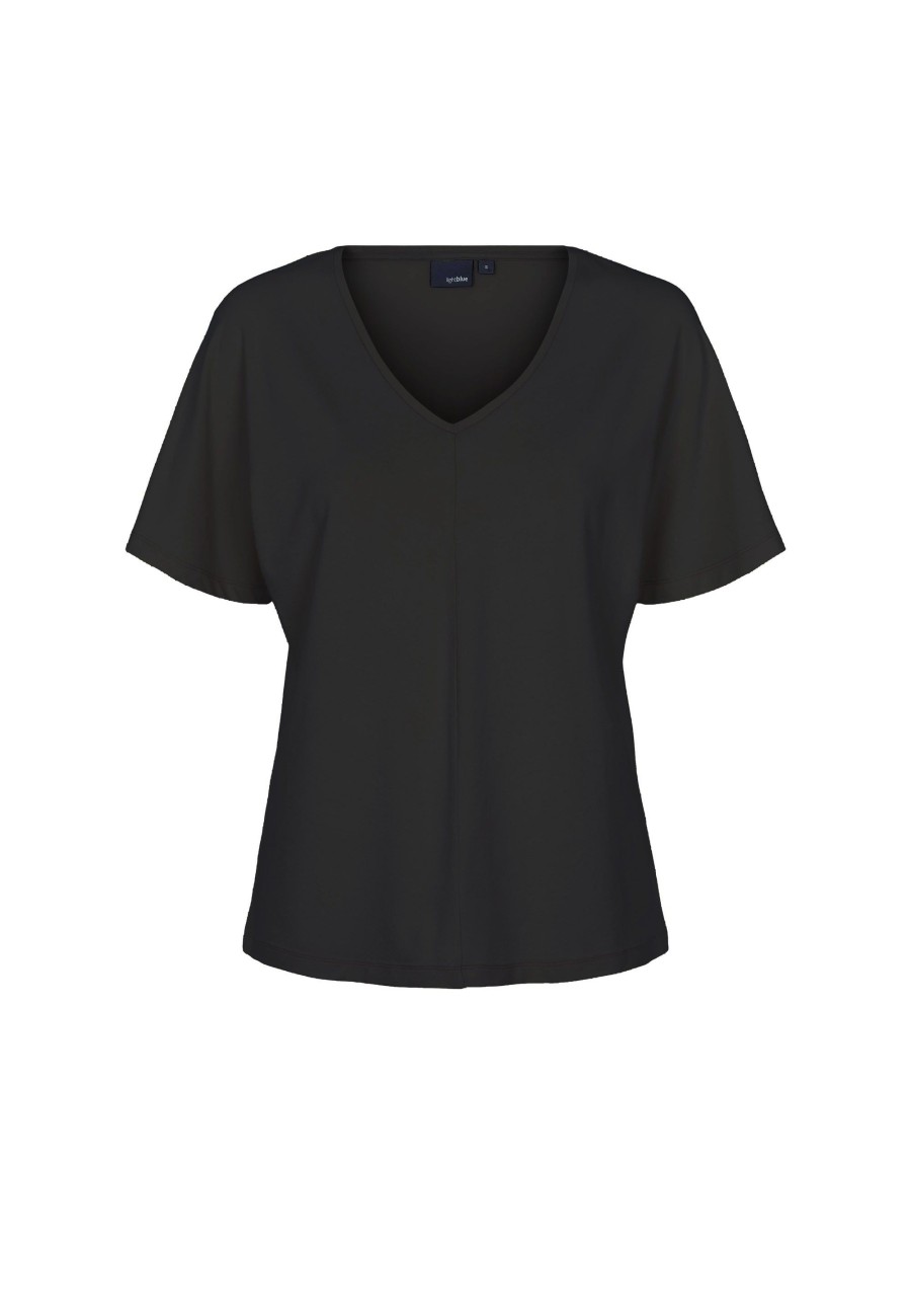 Tops Laurie | Ingrid Jersey T-Shirt - Black