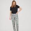 Silhouette Laurie | Kelly Regular - Medium Length - Ivory Print