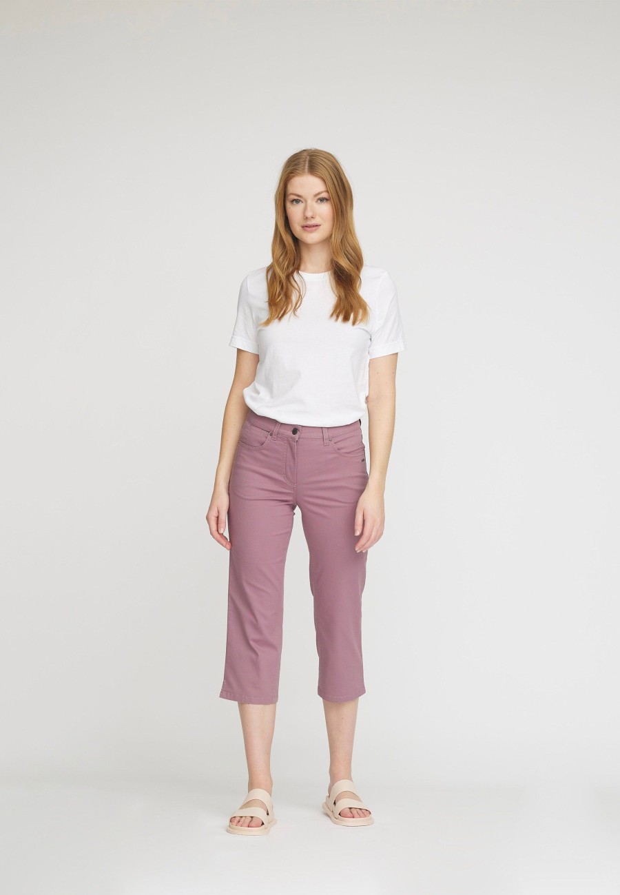 Silhouette Laurie | Charlotte Regular Capri Medium Length - Faded Grape