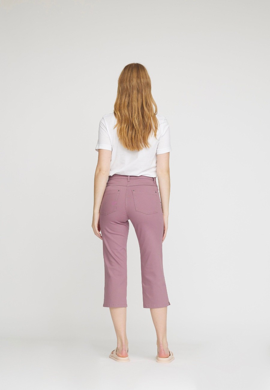 Silhouette Laurie | Charlotte Regular Capri Medium Length - Faded Grape