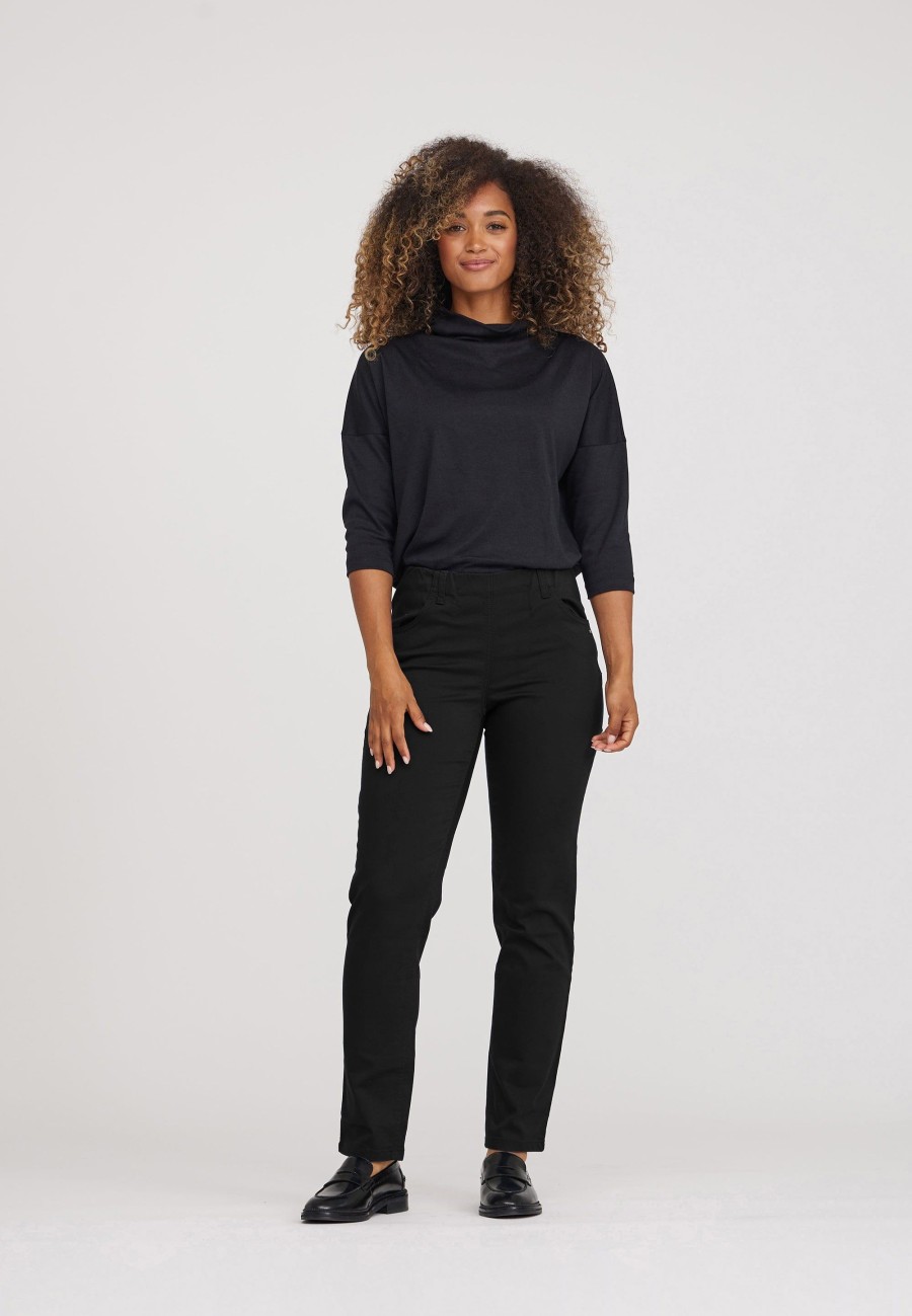 Silhouette Laurie | Kelly Regular - Short Length - Black