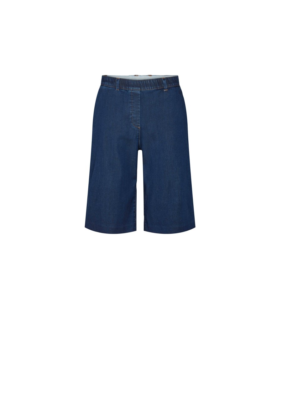 Silhouette Laurie | Phoebe Loose Shorts - Medium Blue Denim