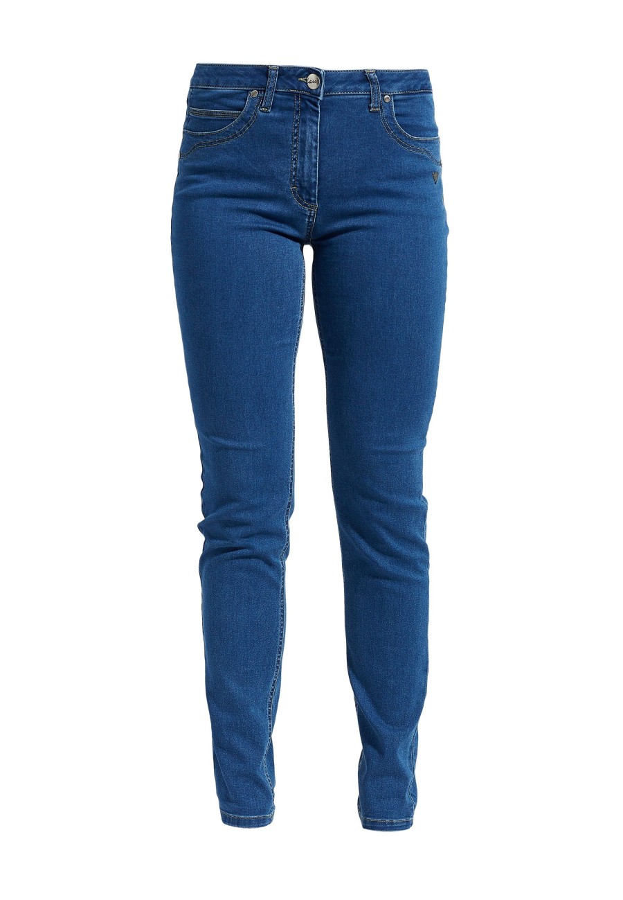 Silhouette Laurie | Charlotte Regular - Medium Length - Medium Blue Denim