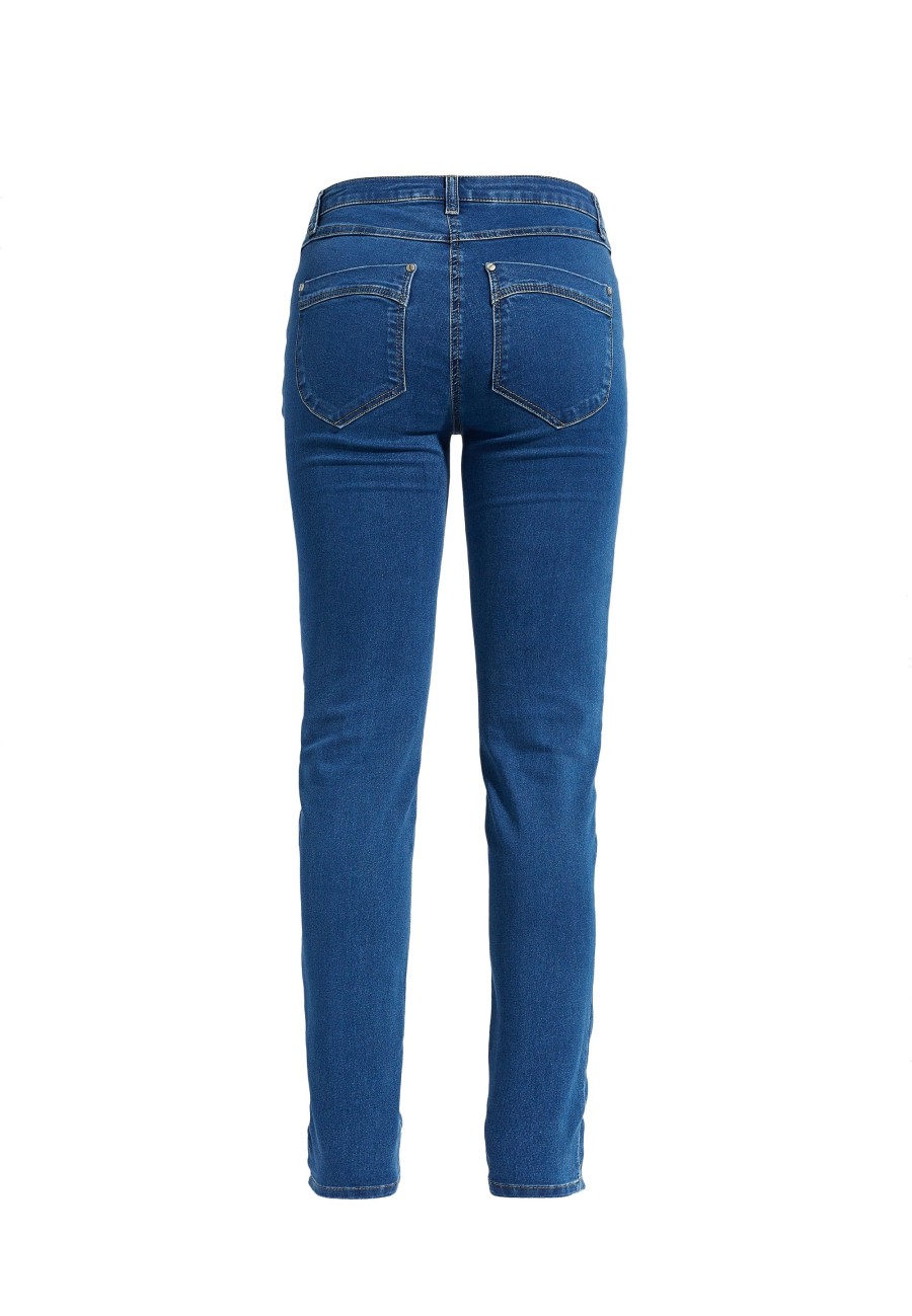 Silhouette Laurie | Charlotte Regular - Medium Length - Medium Blue Denim