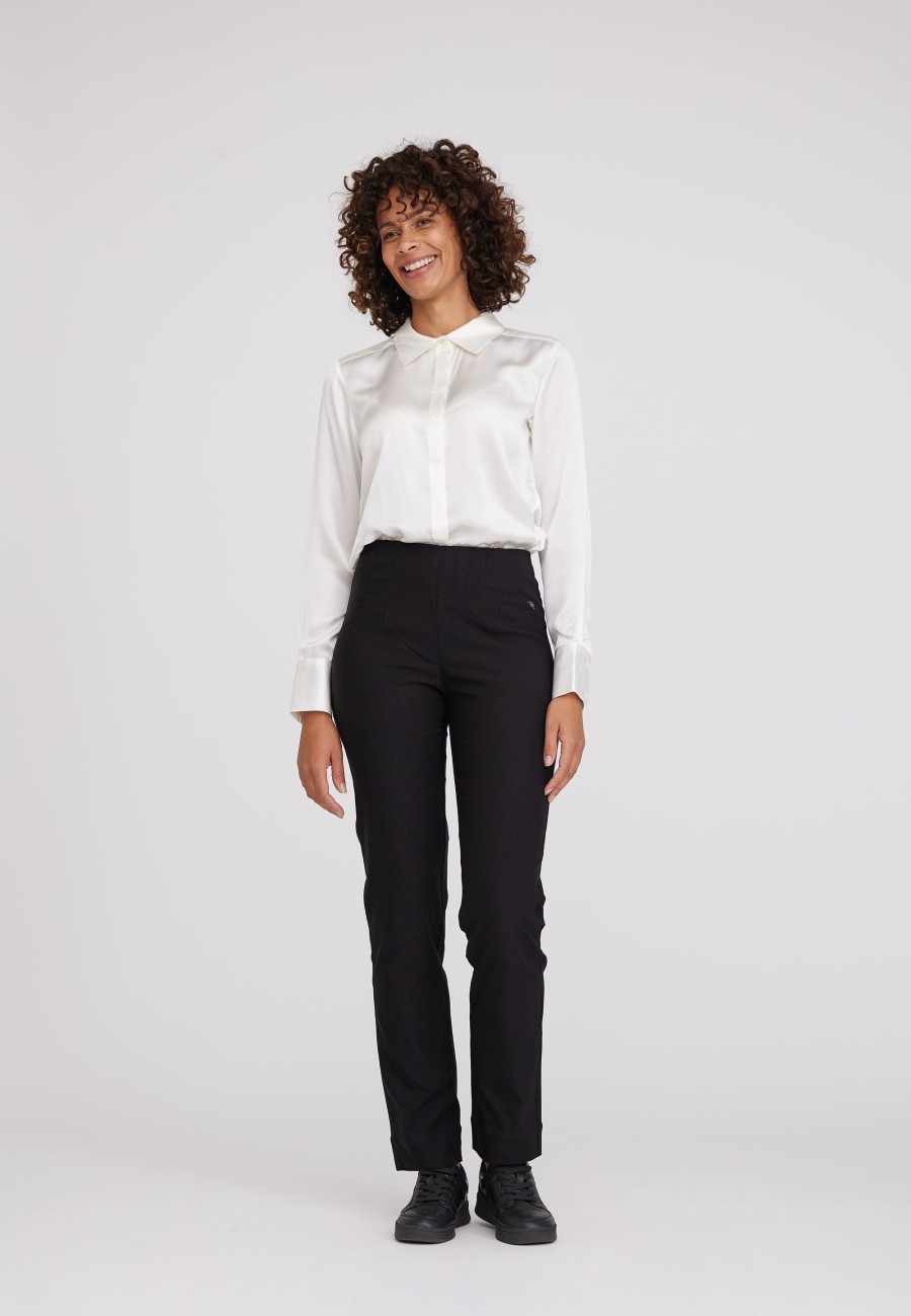 Silhouette Laurie | Betty Regular - Medium Length - Black Brushed