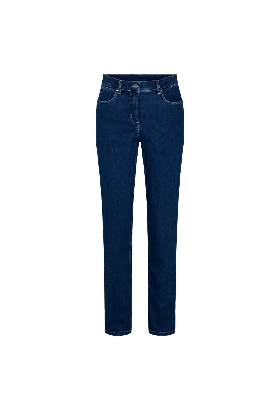 Silhouette Laurie | Charlotte Regular - Long Length - Dark Blue Denim