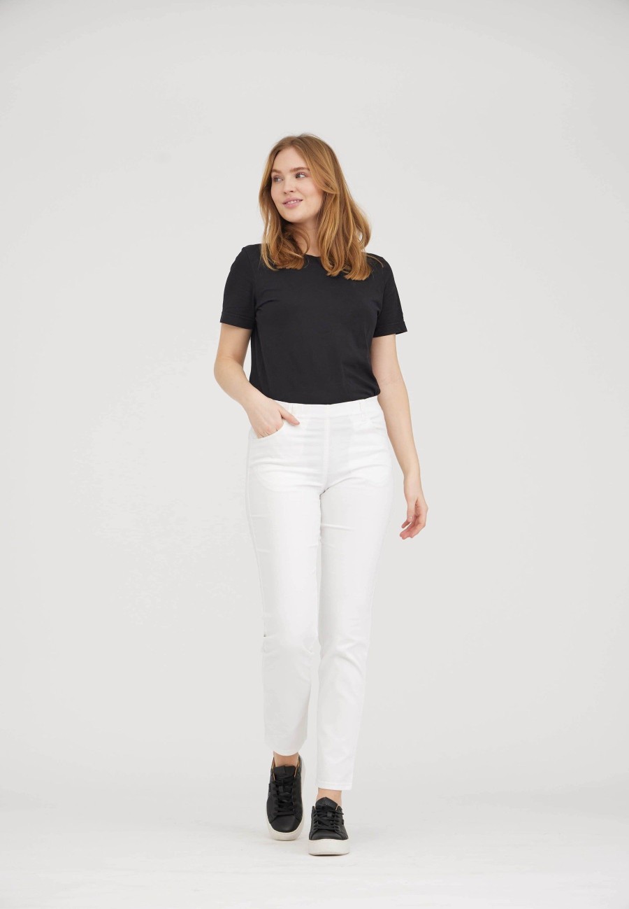 Silhouette Laurie | Kelly Regular - Medium Length - White