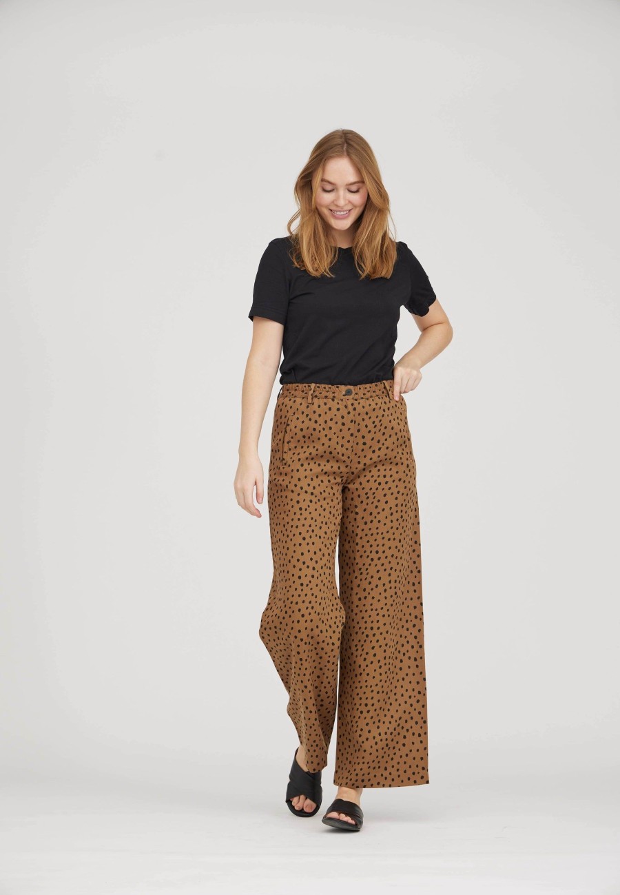 Silhouette Laurie | Hilde Loose - Medium Length - Camel Print