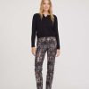 Silhouette Laurie | Charlotte Regular - Medium Length - Black Print