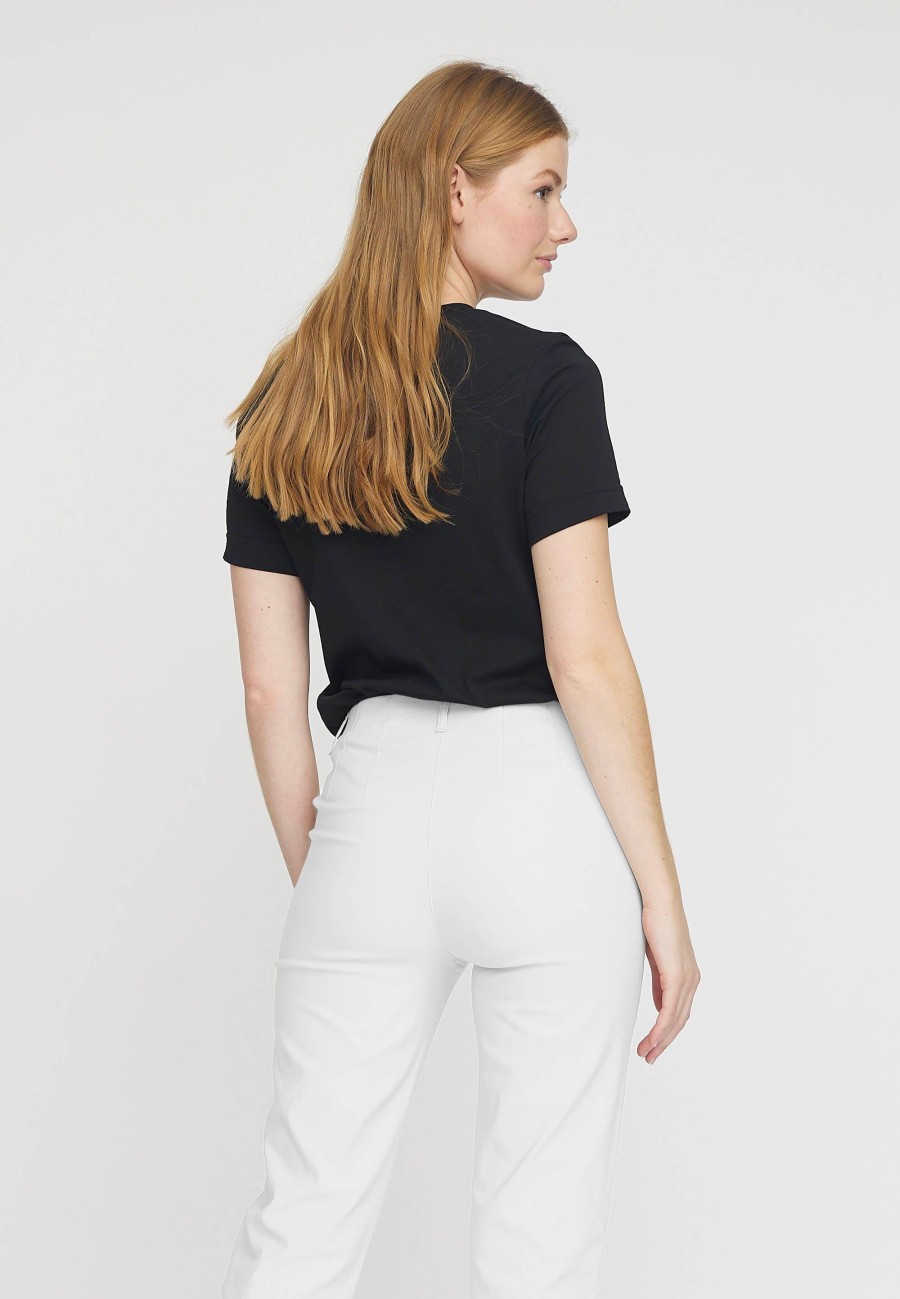 Silhouette Laurie | Anabelle Regular Capri Medium Length - White