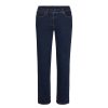 Silhouette Laurie | Marple Straight - Medium Length - Dark Blue Denim