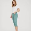 Silhouette Laurie | Hannah Regular Capri Medium Length - Emerald Green