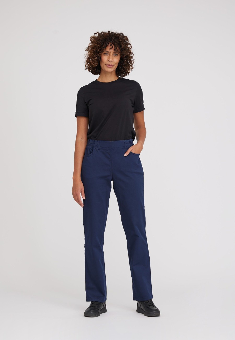 Silhouette Laurie | Violet Relaxed - Medium Length - Navy