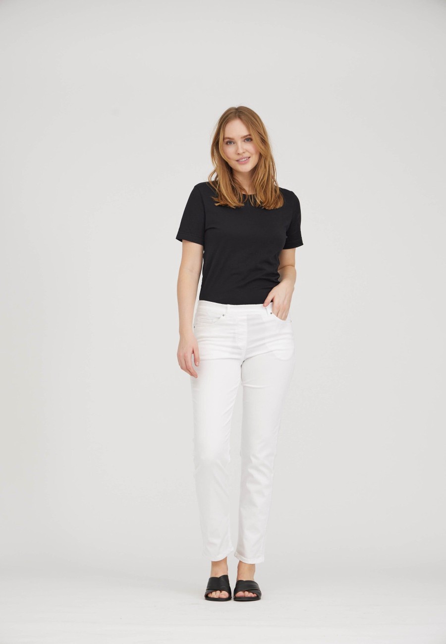 Silhouette Laurie | Hannah Regular - Medium Length - White