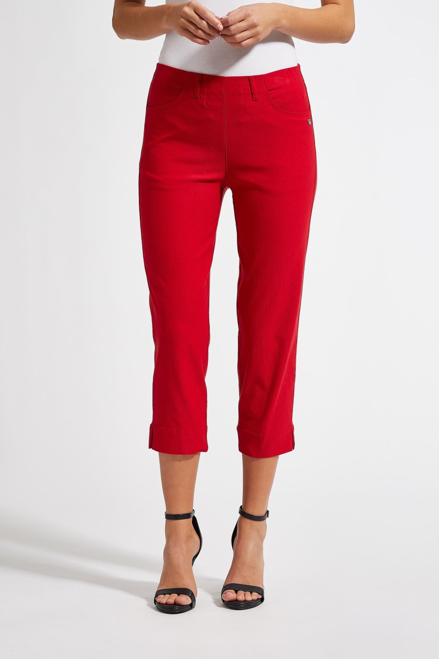 Silhouette Laurie | Caroline Regular Capri - Ll - Red