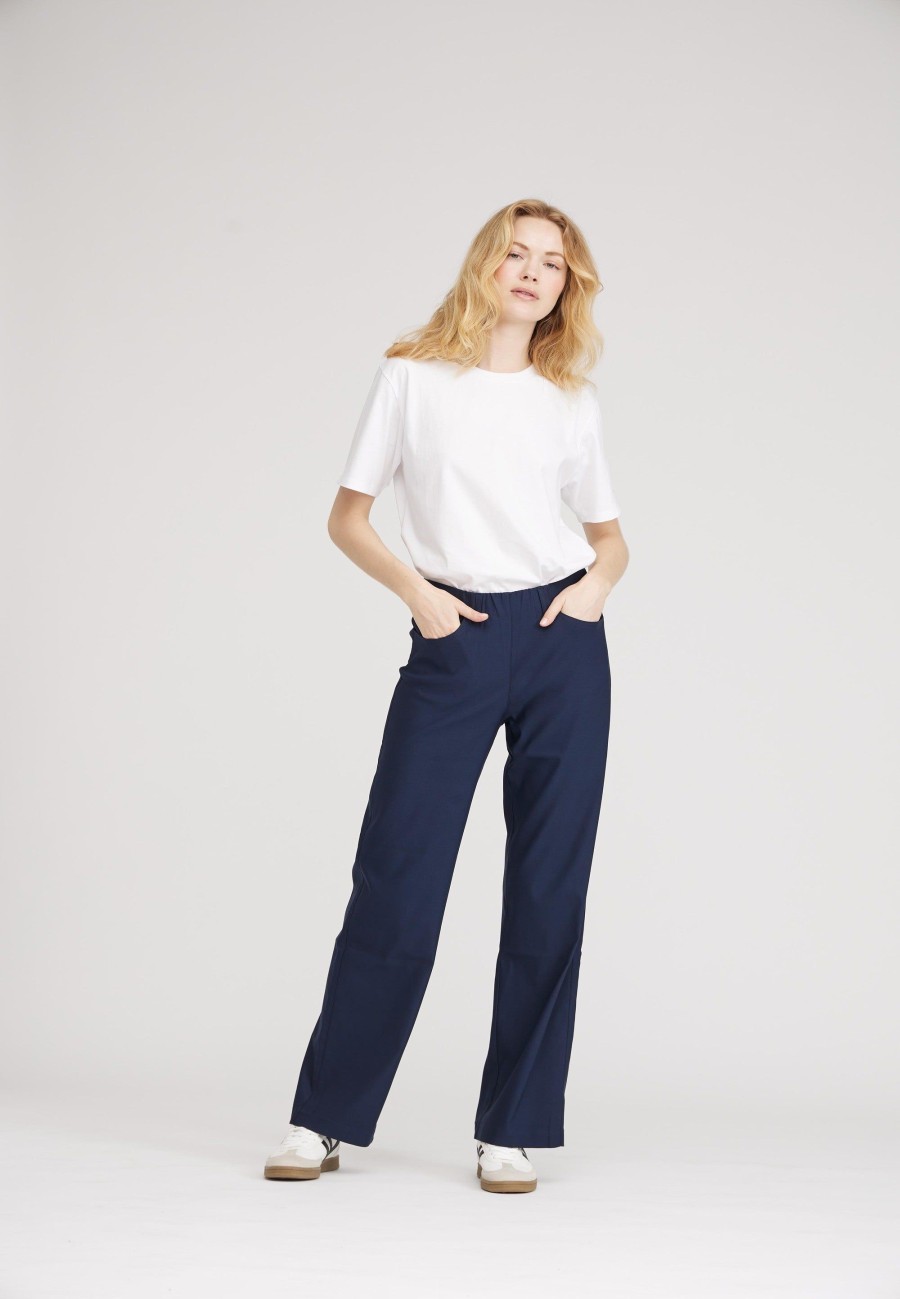 Silhouette Laurie | Donna Loose - Medium Length - Navy