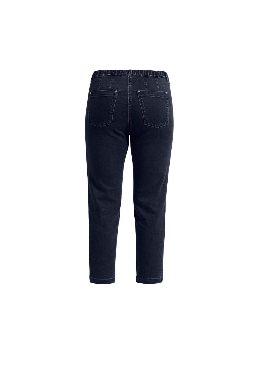 Silhouette Laurie | Piper Regular Crop - Dark Blue Denim