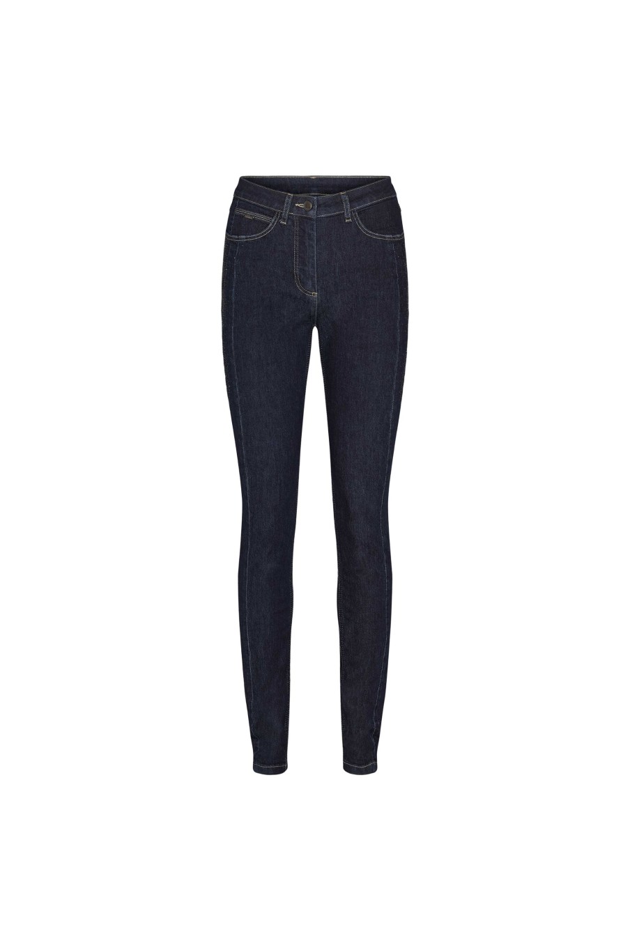 Silhouette Laurie | Laura Hot Slim - Medium Length - Dark Blue Denim