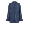 Length Laurie | Veronica Shirt - Nordic Blue Black Stripe