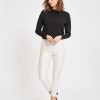 Length Laurie | Maya 2 Skinny Crop - Golden Silver Shine