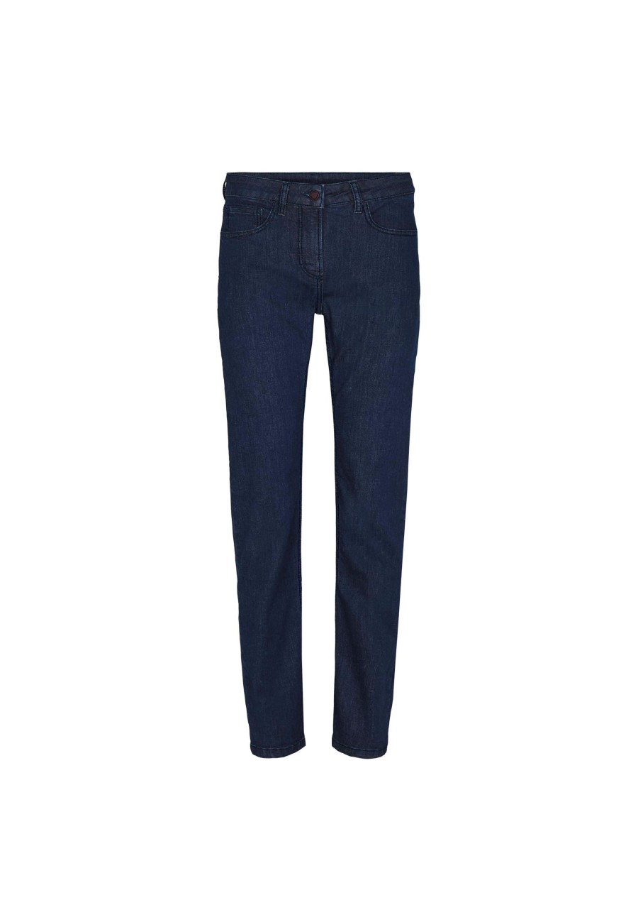 Silhouette Laurie | Charlotte Regular - Medium Length - Ecolabel - Dark Blue Denim