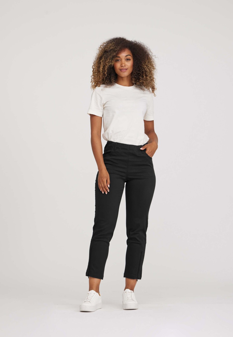 Silhouette Laurie | Piper Regular Crop - Black