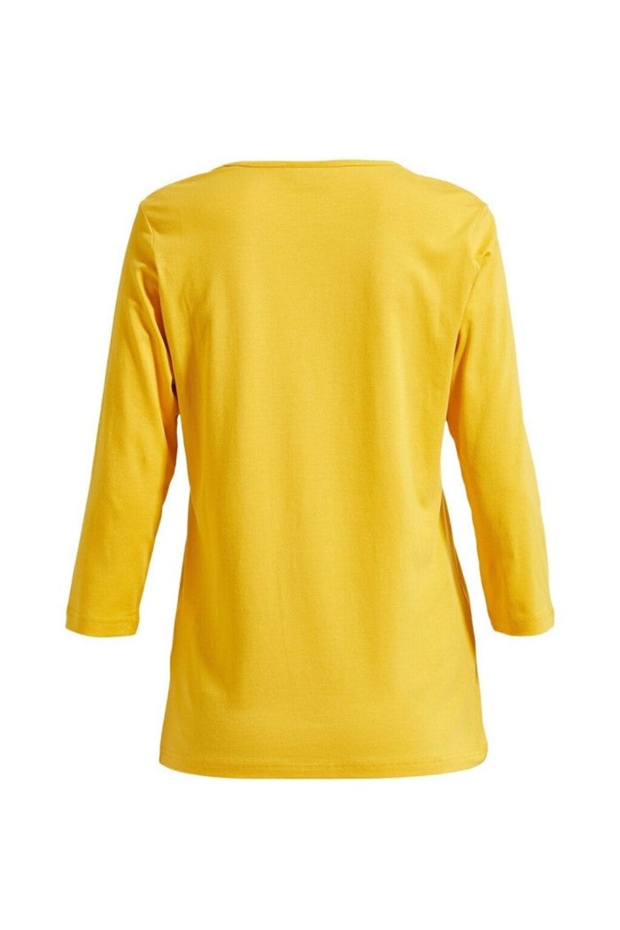 Tops Laurie | Diaz Deco Regular Jersey Shirt - Warm Yellow