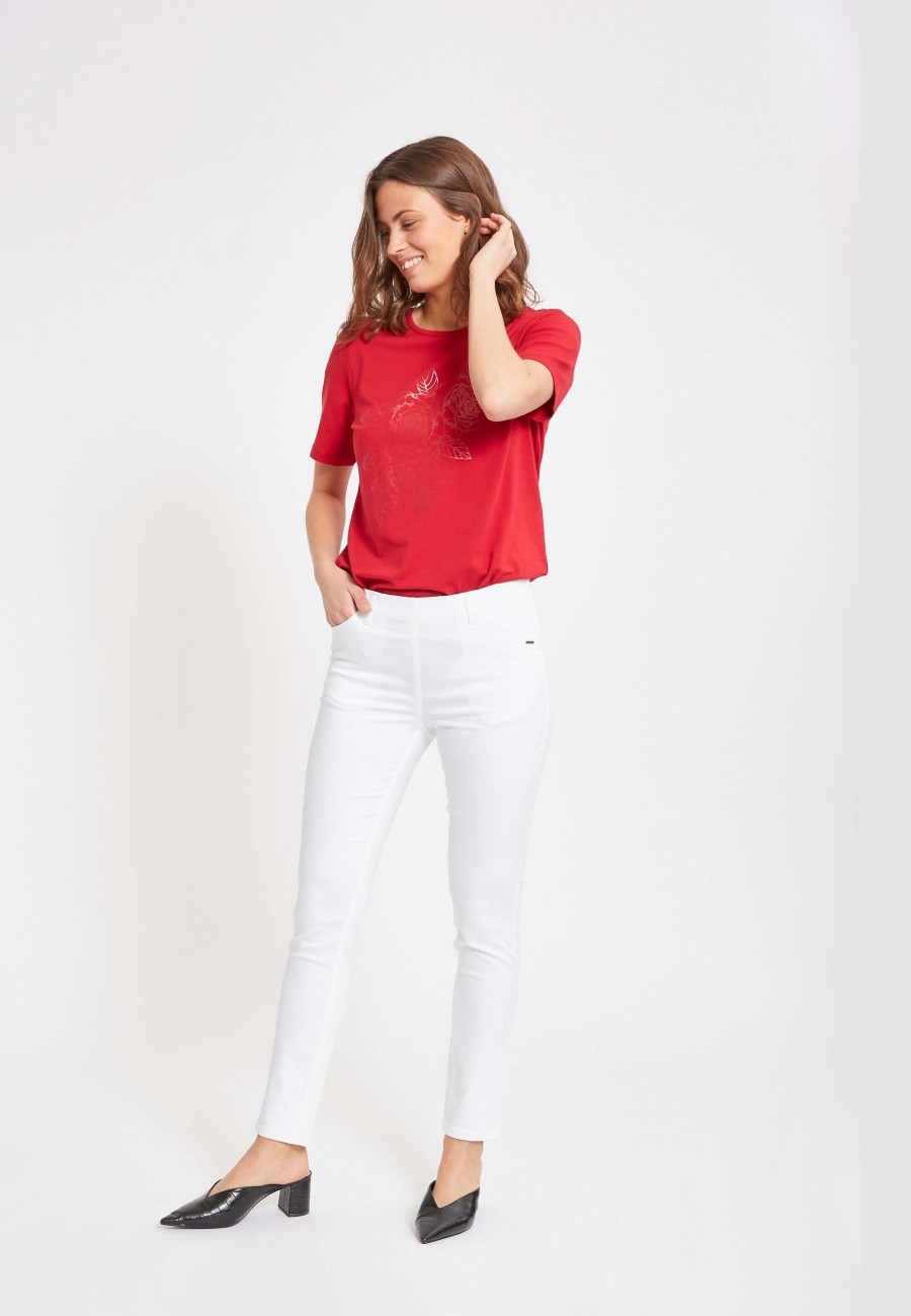 Silhouette Laurie | Grace Slim - Short Length - White