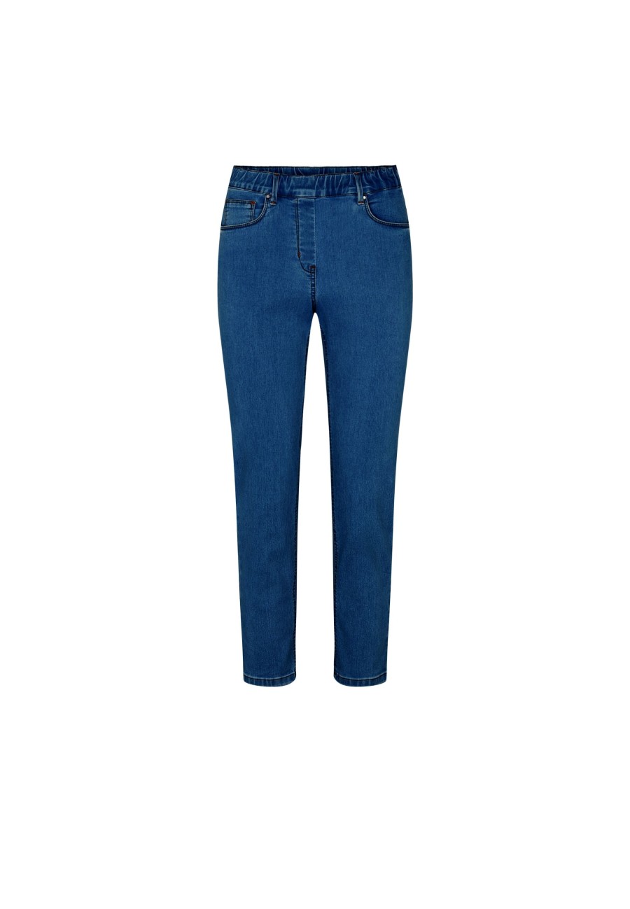 Silhouette Laurie | Hannah Regular - Extra Short Length - Blue Denim