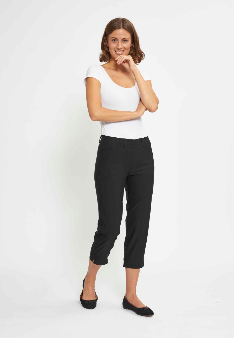 Silhouette Laurie | Caroline Regular Capri - Ll - Black