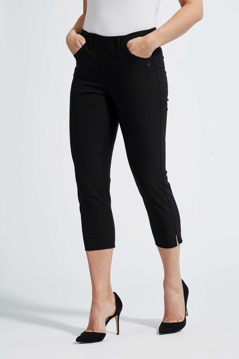 Silhouette Laurie | Caroline Regular Capri - Ll - Black