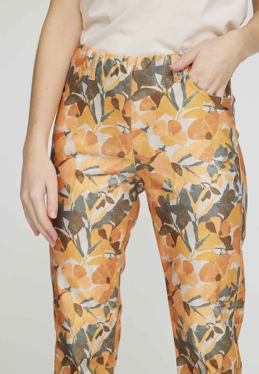 Silhouette Laurie | Kelly Regular - Short Length - Dark Apricot Print