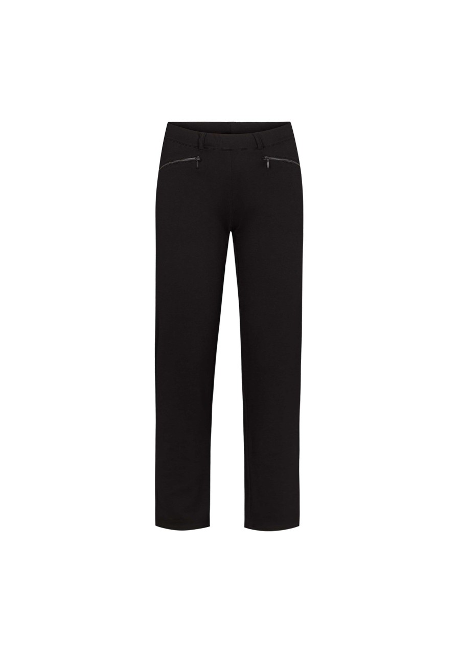 Silhouette Laurie | Ruby Straight - Medium Length - Black Brushed