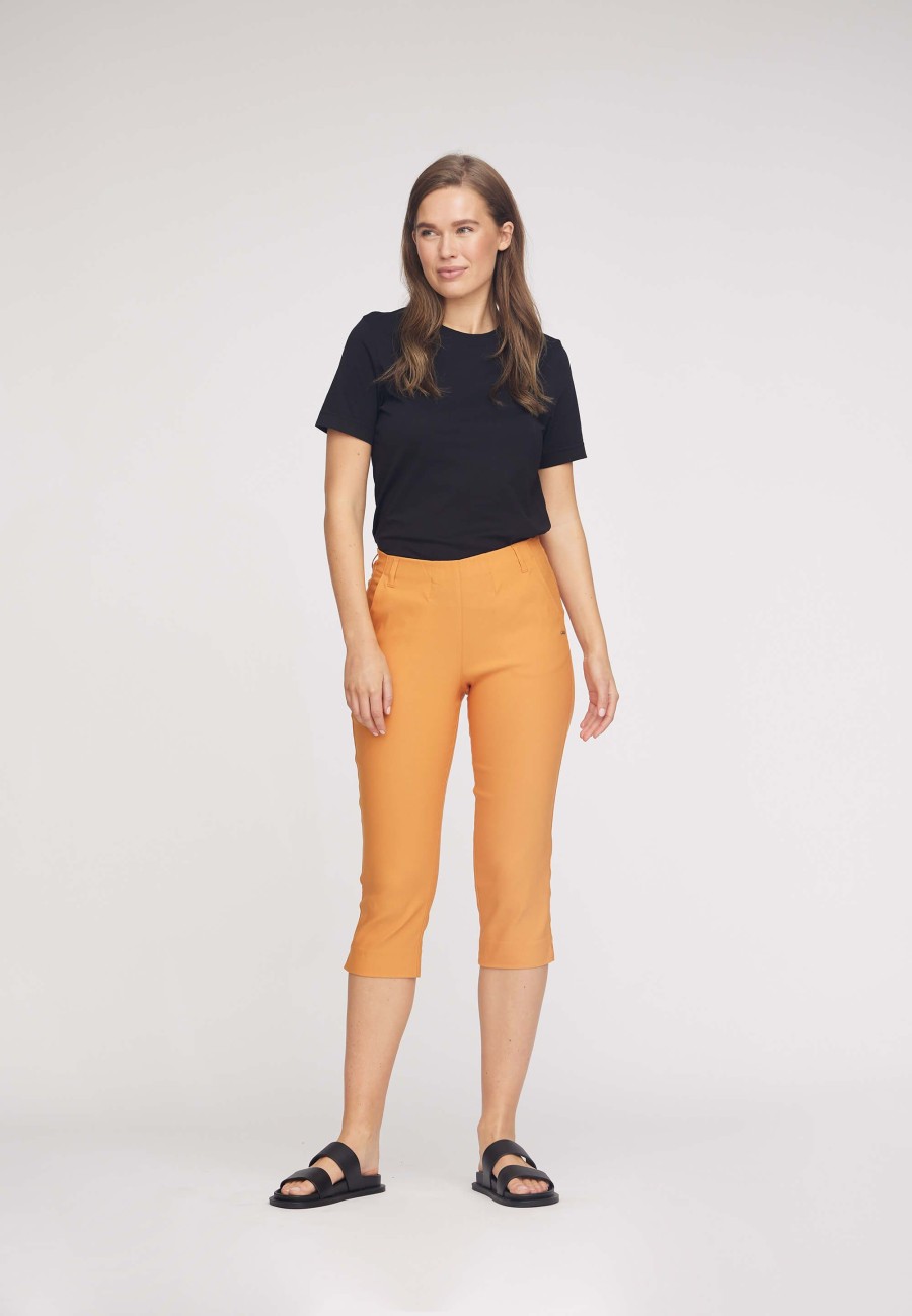 Silhouette Laurie | Taylor Regular Capri Medium Length - Dark Apricot