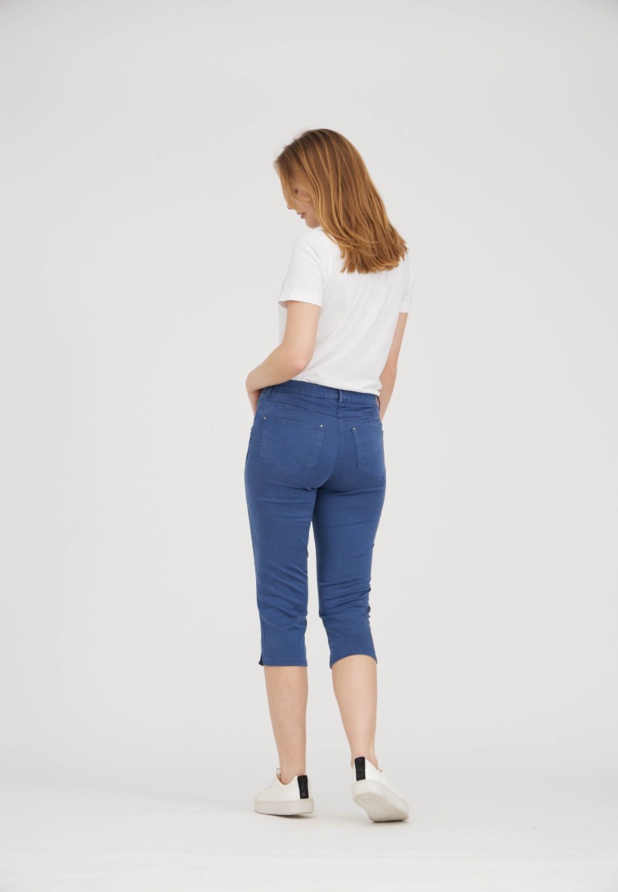 Silhouette Laurie | Hannah Regular Capri Medium Length - Nordic Blue