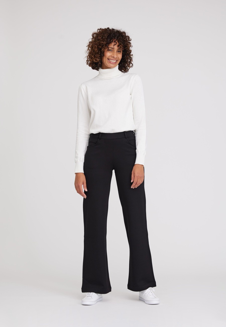 Silhouette Laurie | Donna Loose - Medium Length - Black Brushed