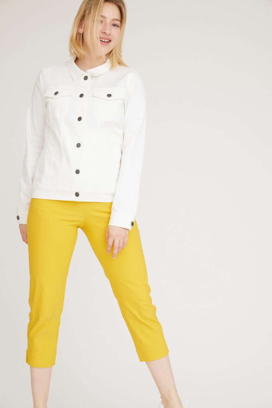 Silhouette Laurie | Caroline Regular Capri - Ll - Mellow Yellow